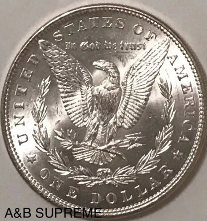 1885 Morgan Dollar From OBW Estate Roll Choice-Gem Bu Uncirculated 90% Silver