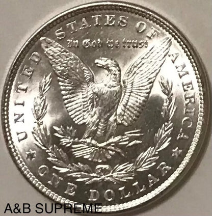 1889 Morgan Dollar From OBW Estate Roll Choice-Gem Bu Uncirculated 90% Silver
