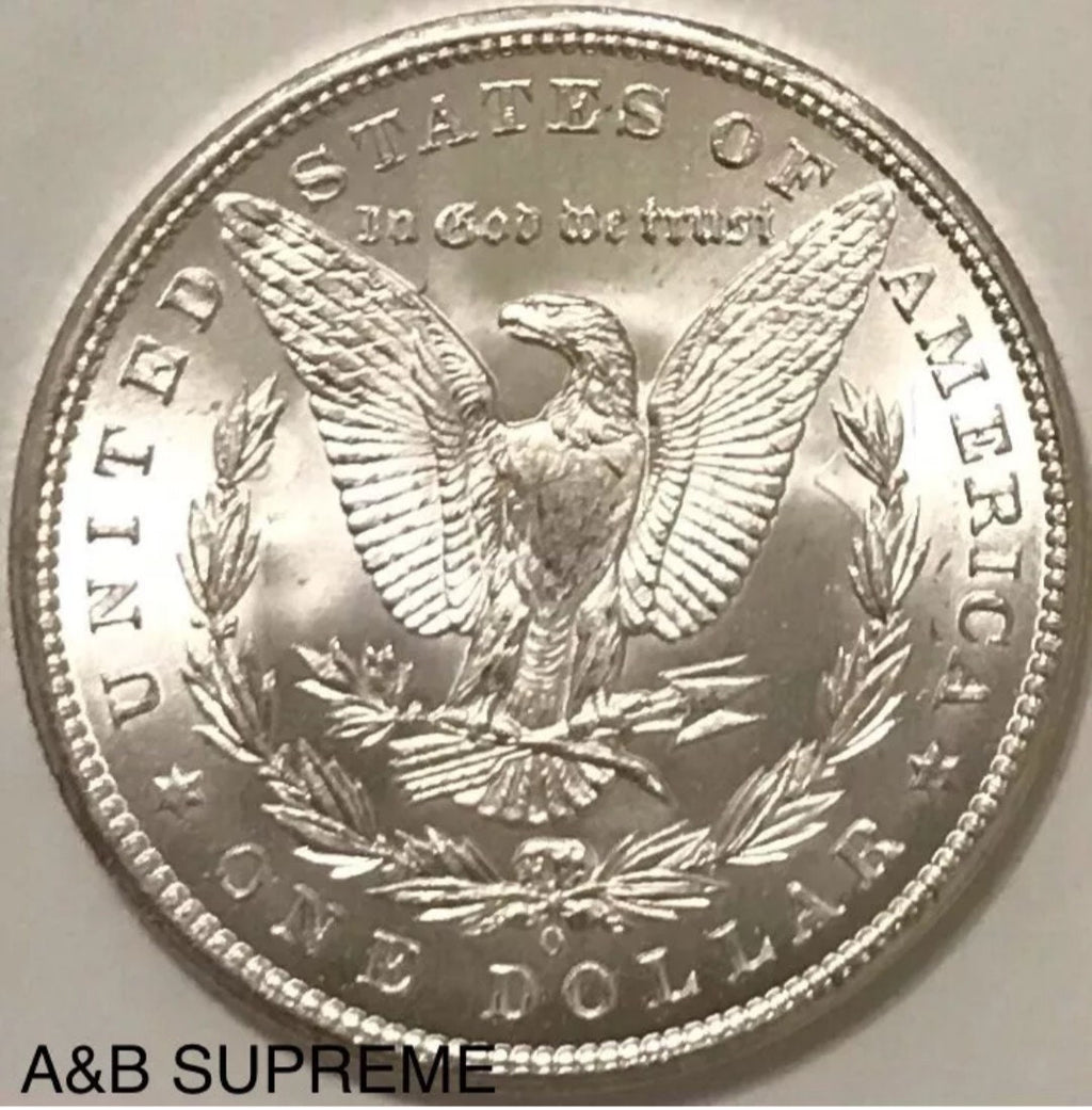 1898 O Morgan Dollar From OBW Estate Roll Choice-Gem Bu Uncirculated 90% Silver