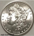 1902 O Morgan Dollar From OBW Estate Roll Choice-Gem Bu Uncirculated 90% Silver