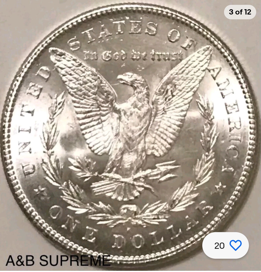 1878 S Morgan Dollar From OBW Estate Roll Choice-Gem Bu Uncirculated 90% Silver