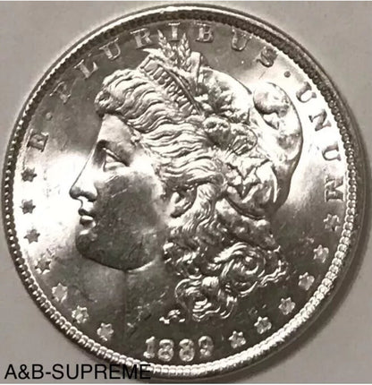 1889 Morgan Dollar From OBW Estate Roll Choice-Gem Bu Uncirculated 90% Silver