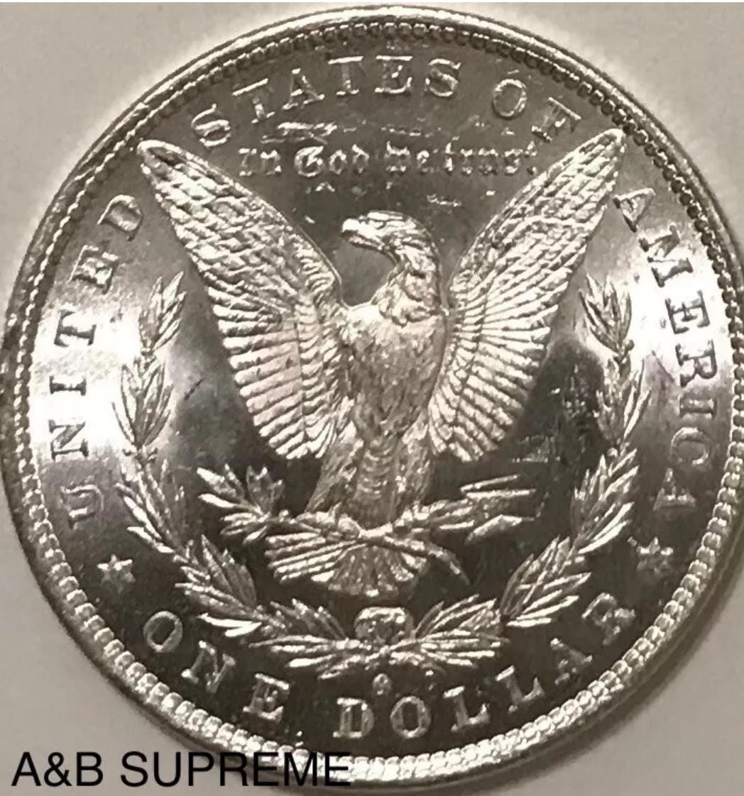 1881 O Morgan Dollar From OBW Estate Roll Choice-Gem Bu Uncirculated 90% Silver