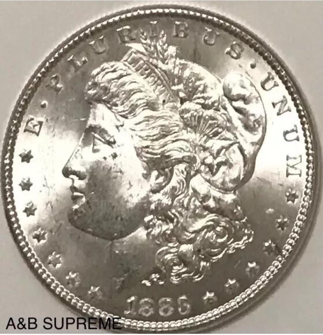 1883 Morgan Dollar From OBW Estate Roll Choice-Gem Bu Uncirculated 90% Silver