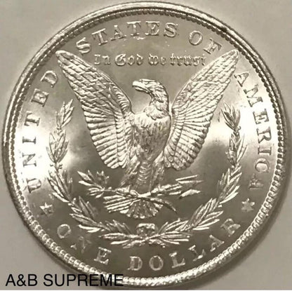 1898 Morgan Dollar From OBW Estate Roll Choice-Gem Bu Uncirculated 90% Silver