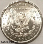 1890 Morgan Dollar From OBW Estate Roll Choice-Gem Bu Uncirculated 90% Silver