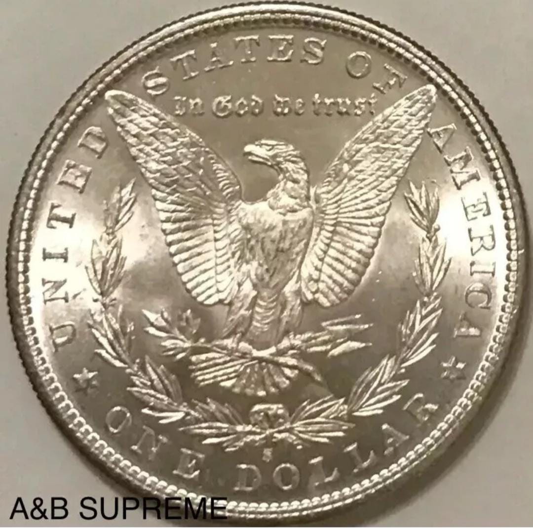 Morgan Dollar S GEM Bu San Francisco MINT From 1878-1904 OBW Estate Roll 90% Silver