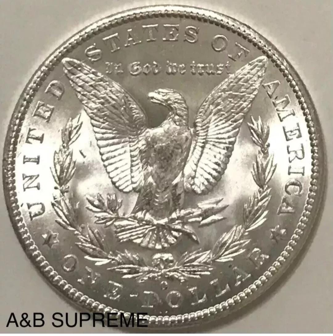 Morgan Dollar O GEM Bu New Orleans MINT From 1878-1904 OBW Estate Roll 90% Silver