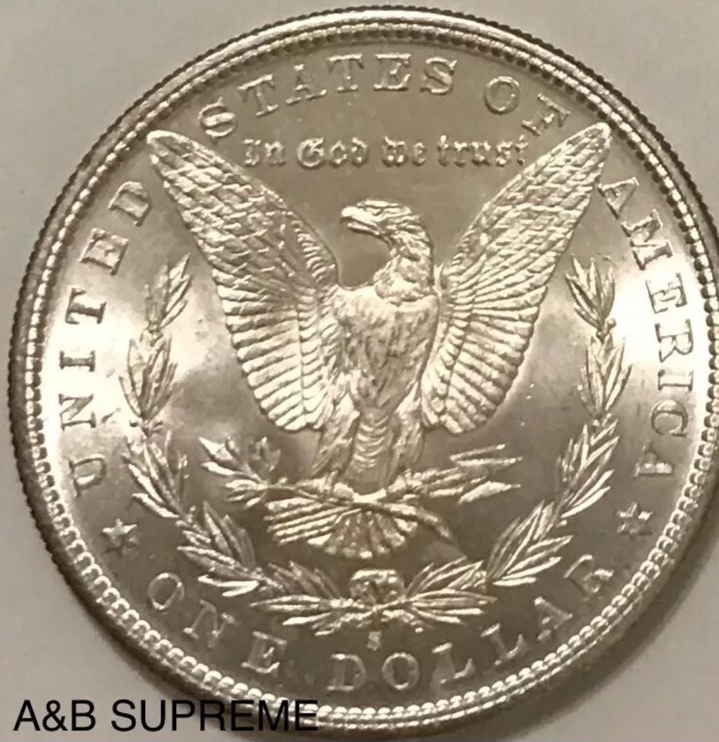 1880 S Morgan Dollar From OBW Estate Roll Choice-Gem Bu Uncirculated 90% Silver