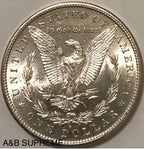 1890 S Morgan Dollar From OBW Estate Roll Choice-Gem Bu Uncirculated 90% Silver